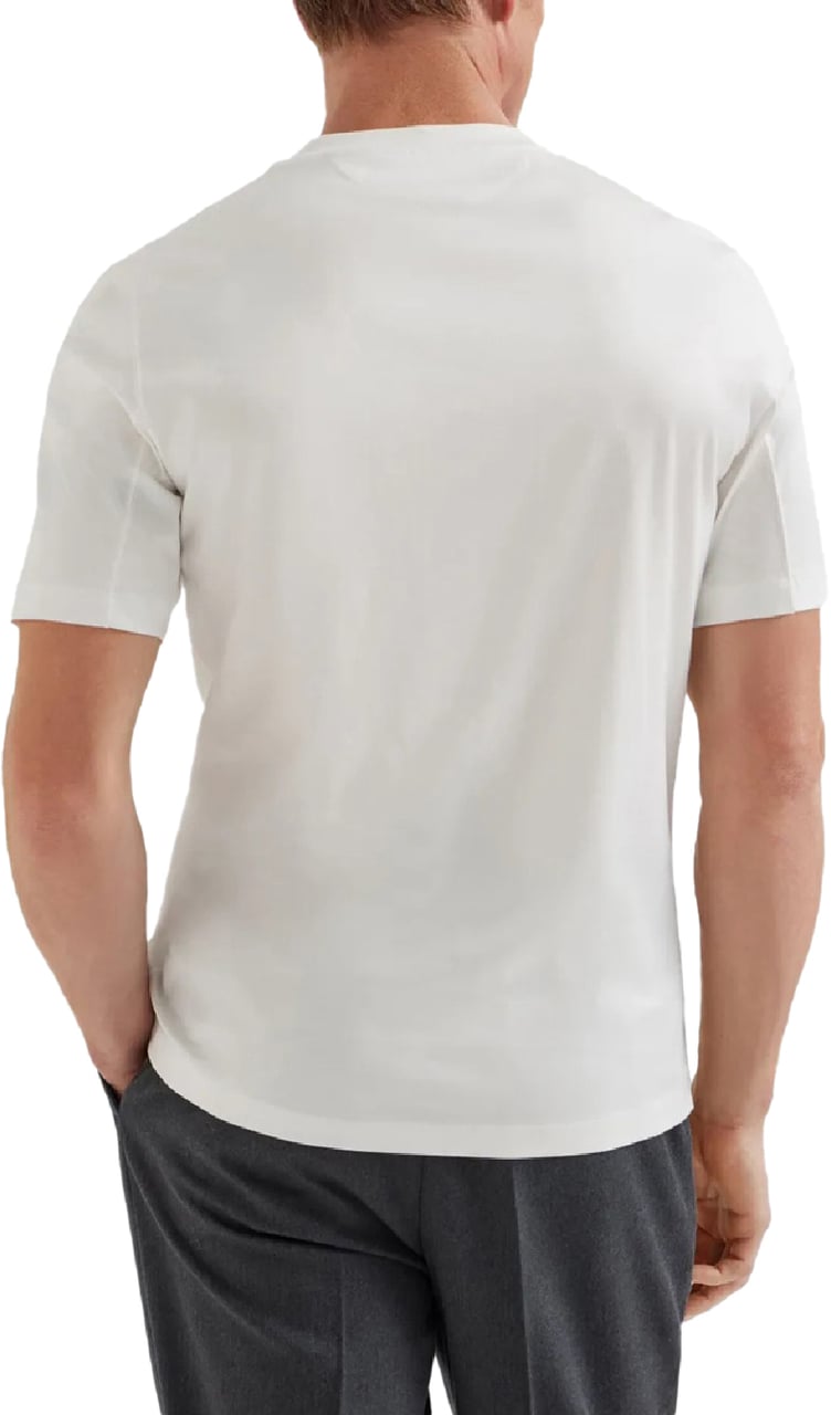 Brunello Cucinelli girocollo m/c con stampa divers Divers