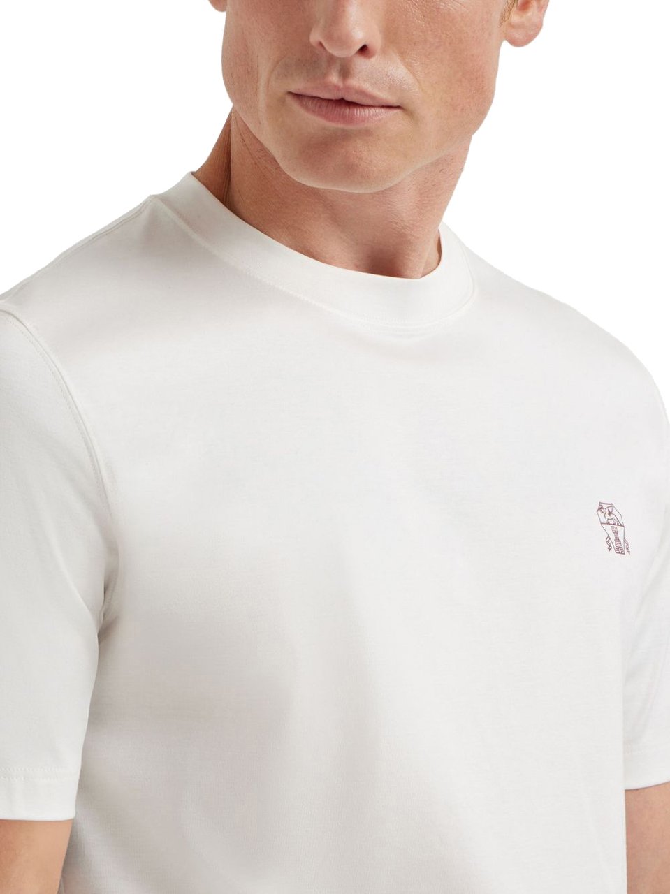 Brunello Cucinelli T-Shirts And Polos White Wit