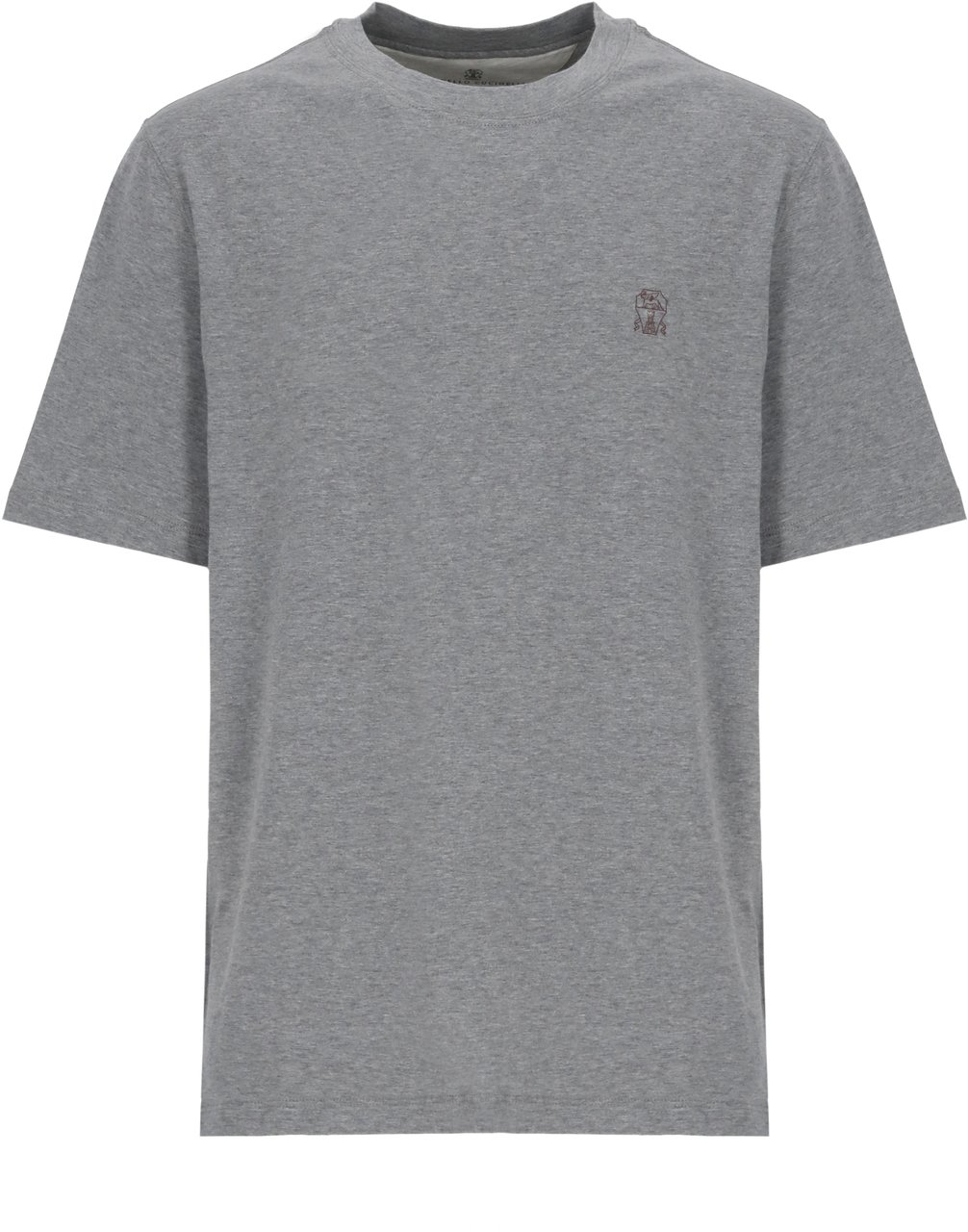 Brunello Cucinelli T-Shirts And Polos Grey Grijs