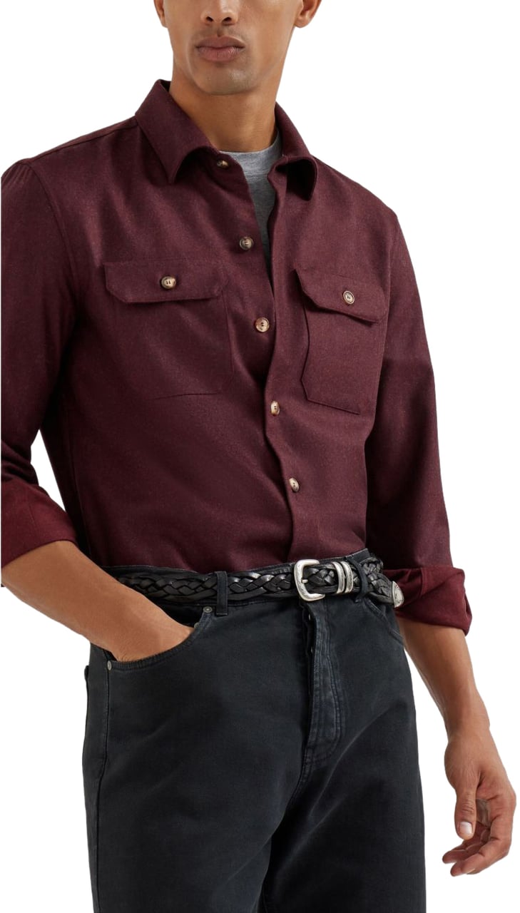 Brunello Cucinelli T-Shirts And Polos Grey Grijs