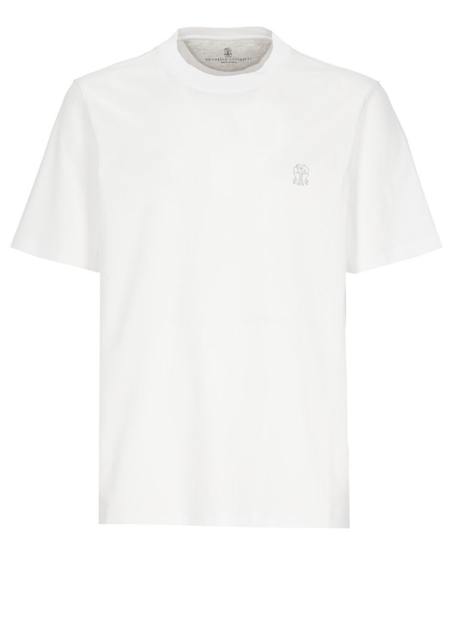 Brunello Cucinelli T-Shirts And Polos White Wit