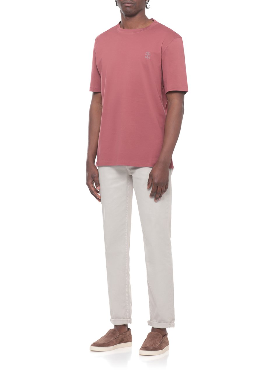 Brunello Cucinelli T-Shirts And Polos Red Rood