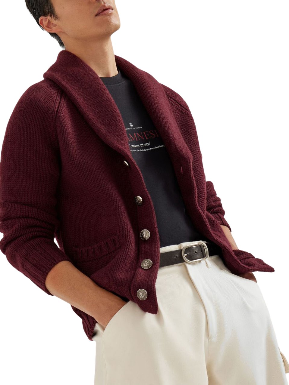 Brunello Cucinelli T-Shirts And Polos Black Zwart