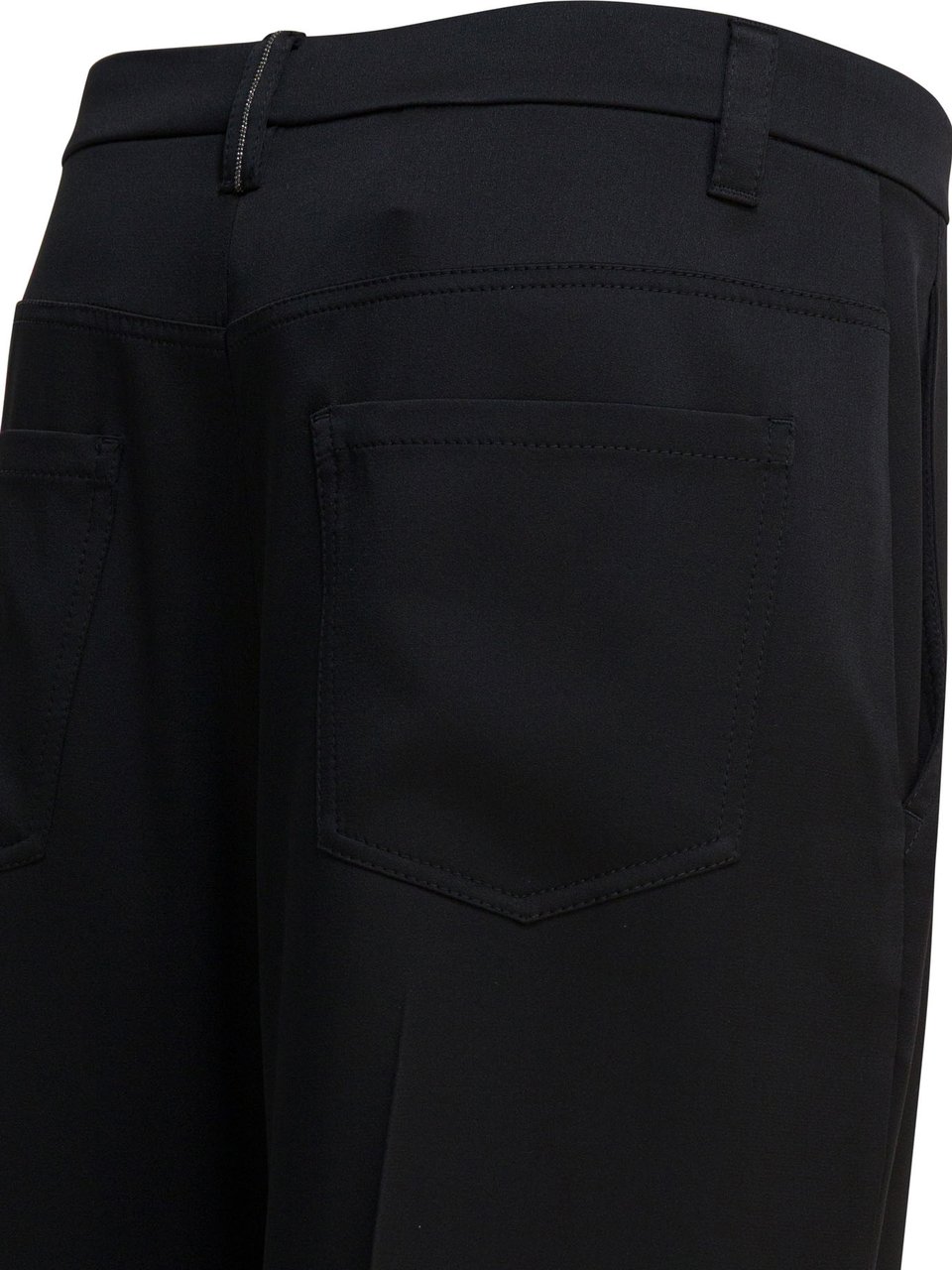 Brunello Cucinelli Wide-leg pants Zwart