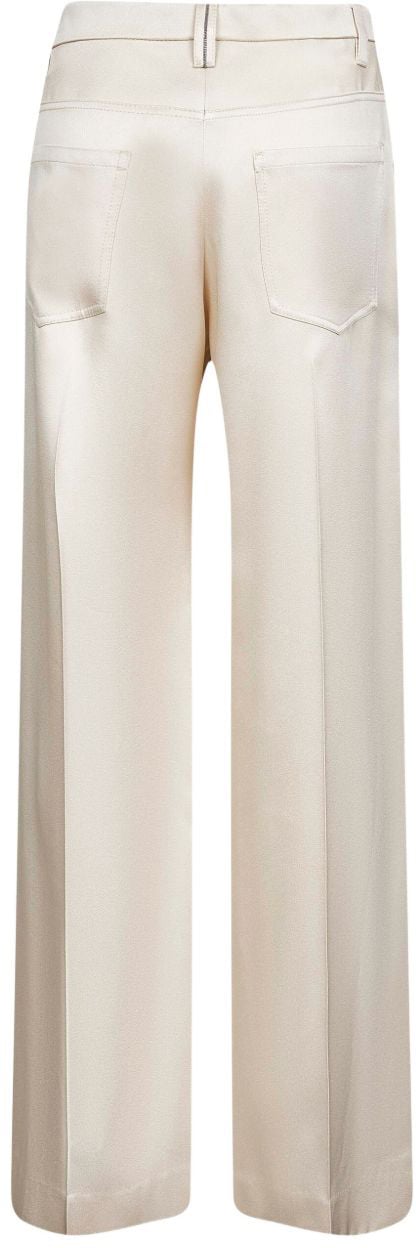 Brunello Cucinelli Trousers White Wit