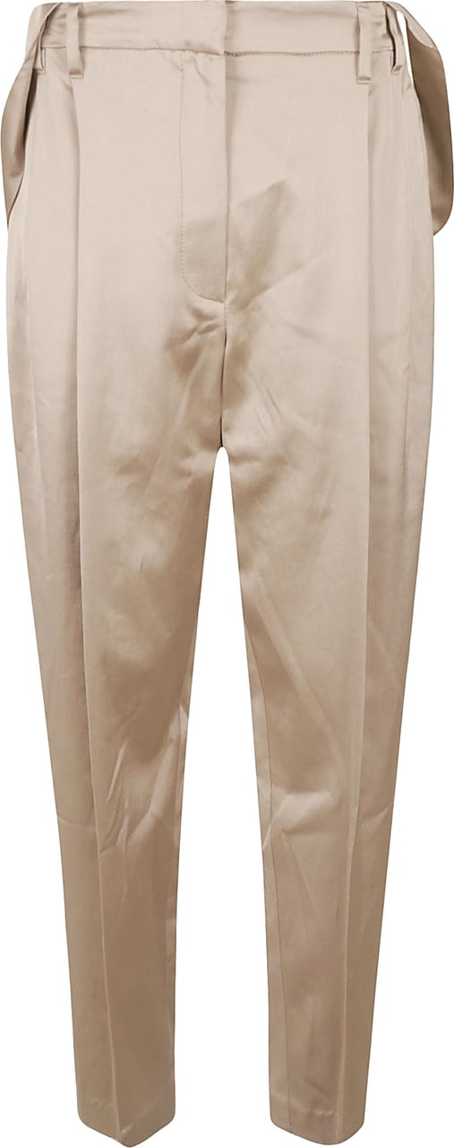 Brunello Cucinelli Tailored Trousers with High Waist Neutraal