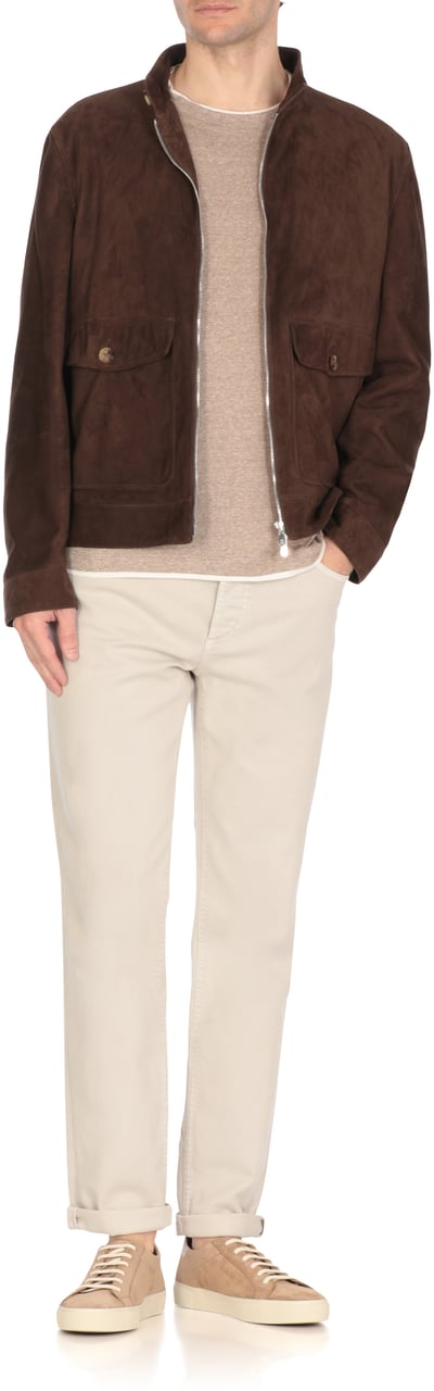 Brunello Cucinelli Coats Brown Bruin