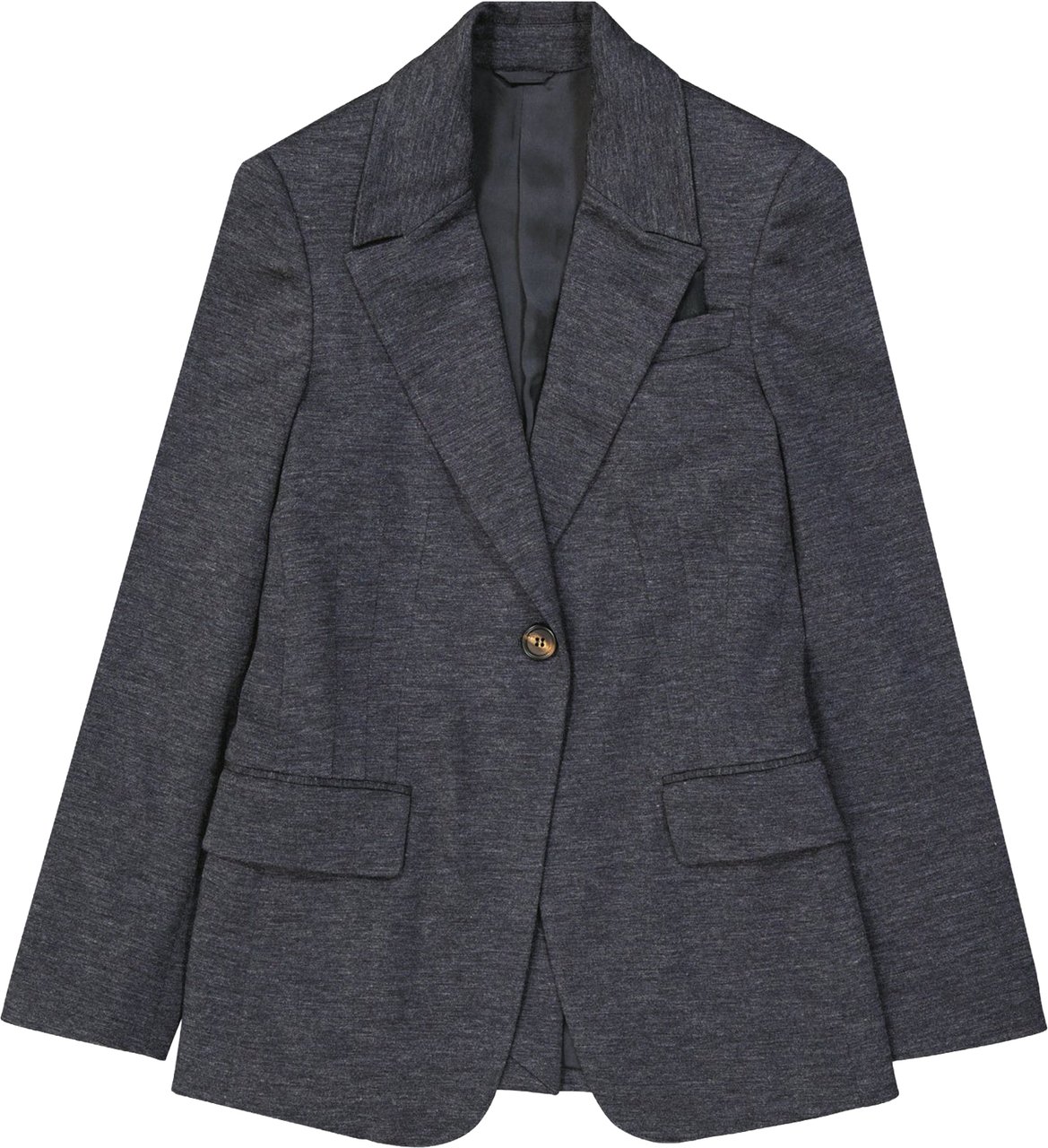 Brunello Cucinelli Brunello Cucinelli Wool Blazer Grijs
