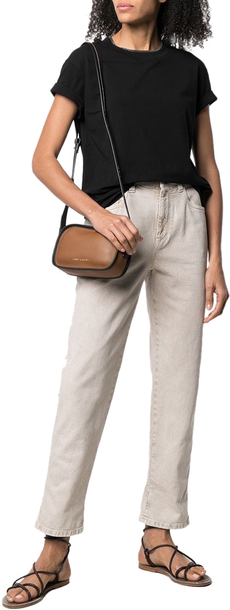 Brunello Cucinelli T-Shirts And Polos Black Zwart