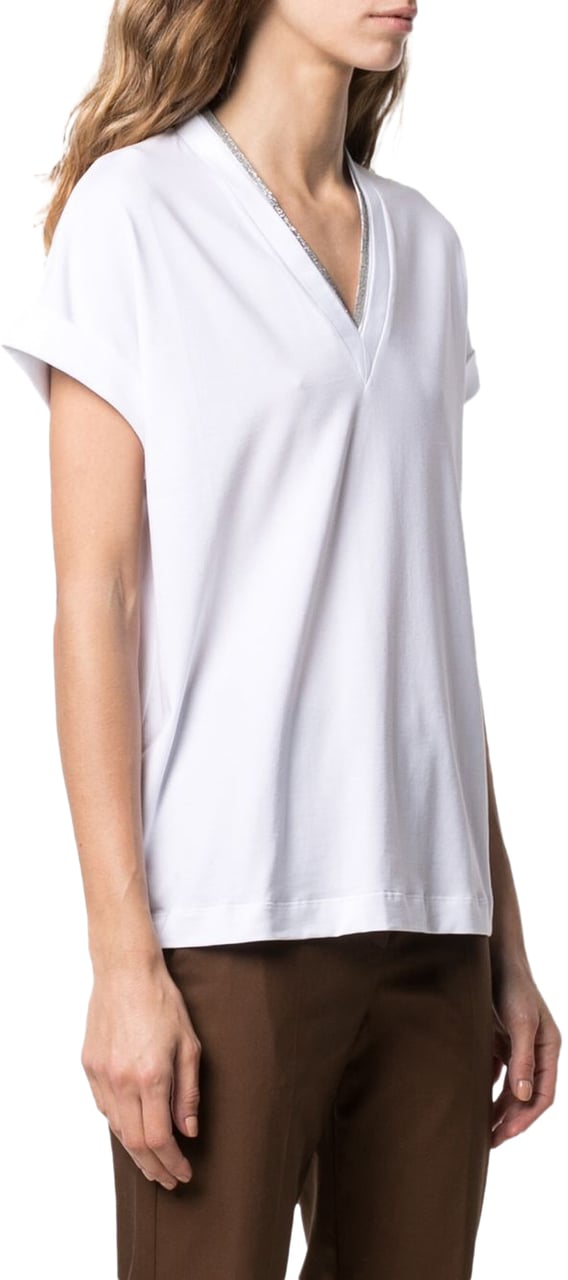 Brunello Cucinelli T-Shirts And Polos White Wit