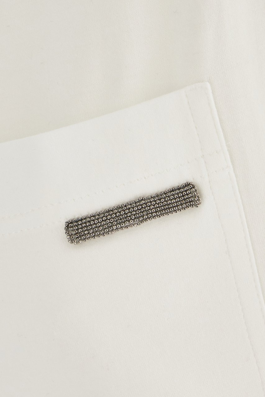 Brunello Cucinelli Brunello Cucinelli White cotton t-shirt Wit