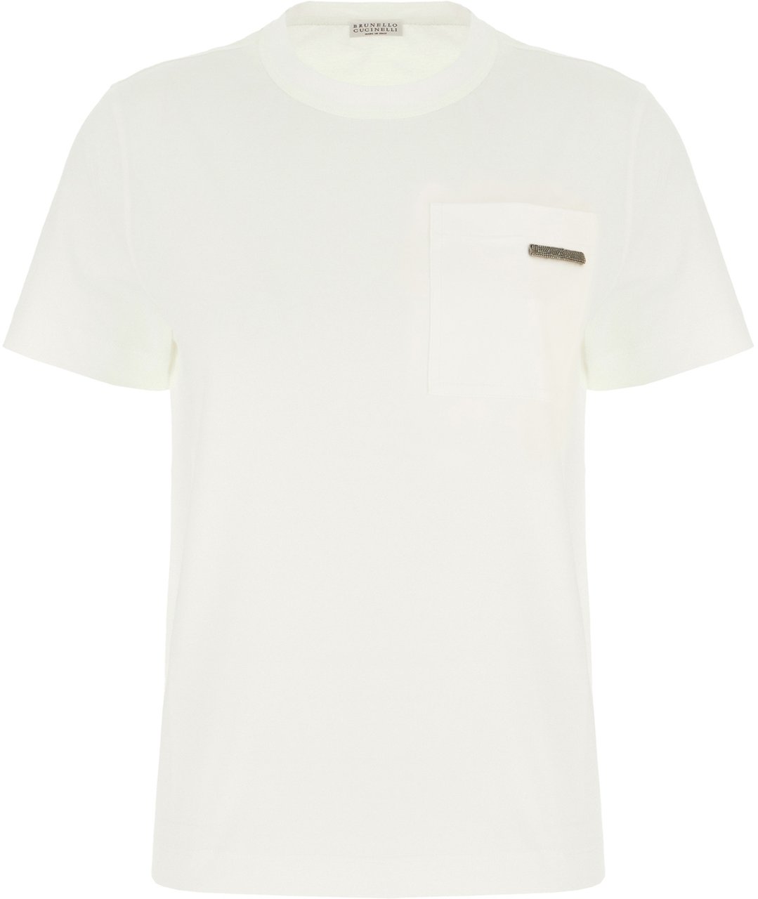Brunello Cucinelli Brunello Cucinelli White cotton t-shirt Wit