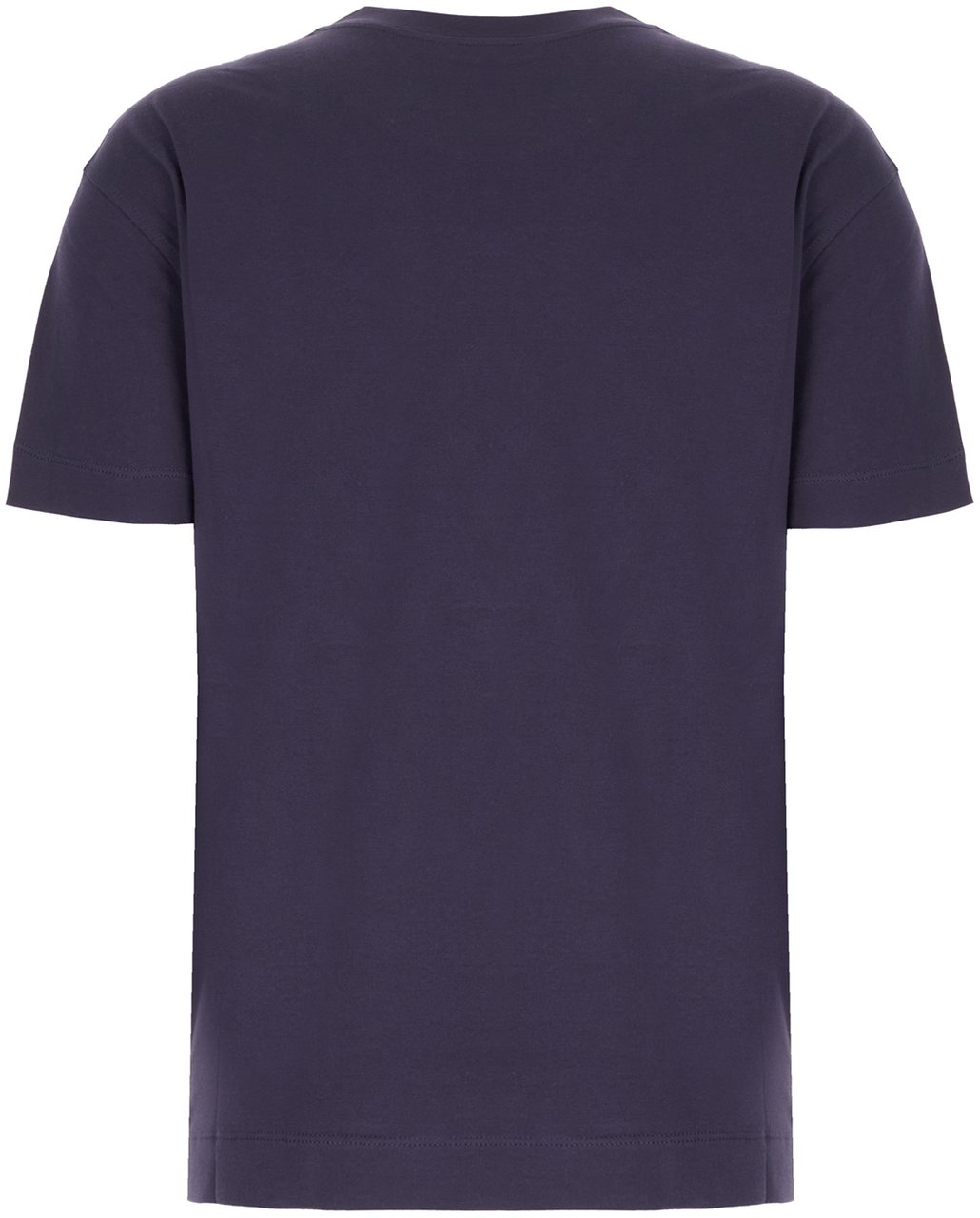 Brunello Cucinelli Brunello Cucinelli Navy blue cotton t-shirt Blauw