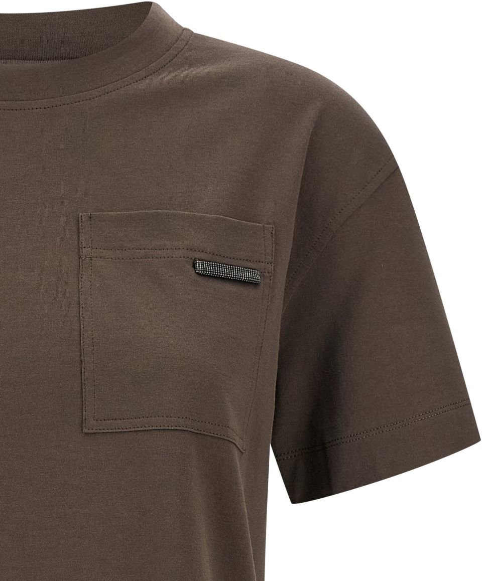 Brunello Cucinelli Sweaters Dark Brown Bruin