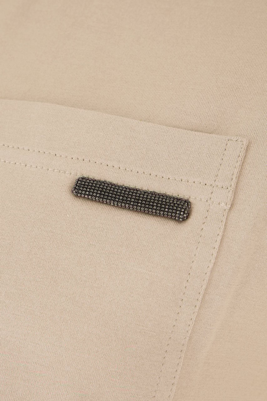 Brunello Cucinelli Brunello Cucinelli Cappuccino cotton t-shirt Bruin