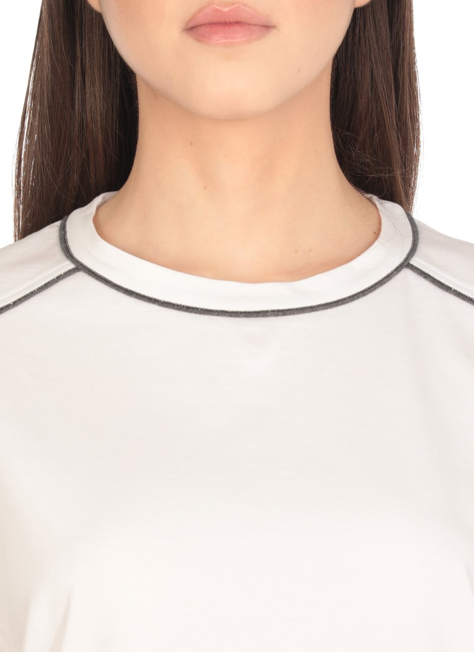 Brunello Cucinelli T-Shirts And Polos White Wit