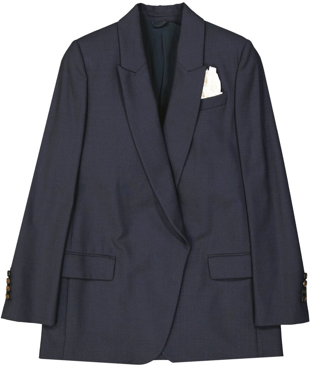 Brunello Cucinelli Brunello Cucinelli Virgin Wool Jacket Blauw