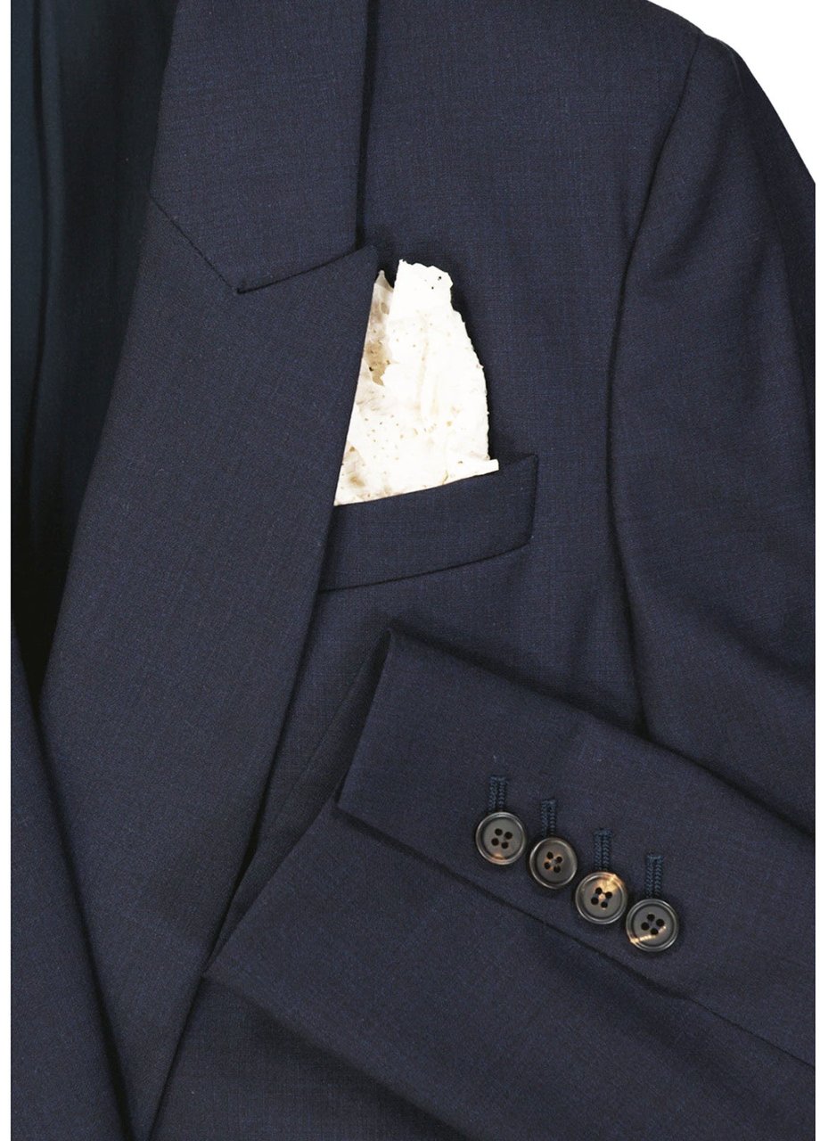 Brunello Cucinelli Brunello Cucinelli Virgin Wool Jacket Blauw