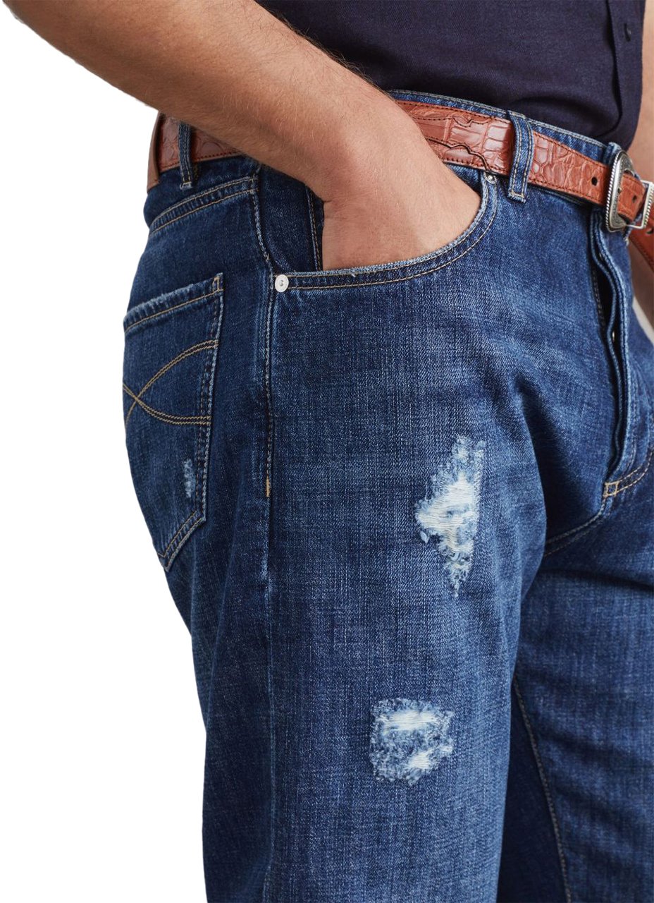 Brunello Cucinelli Jeans Blue Blauw