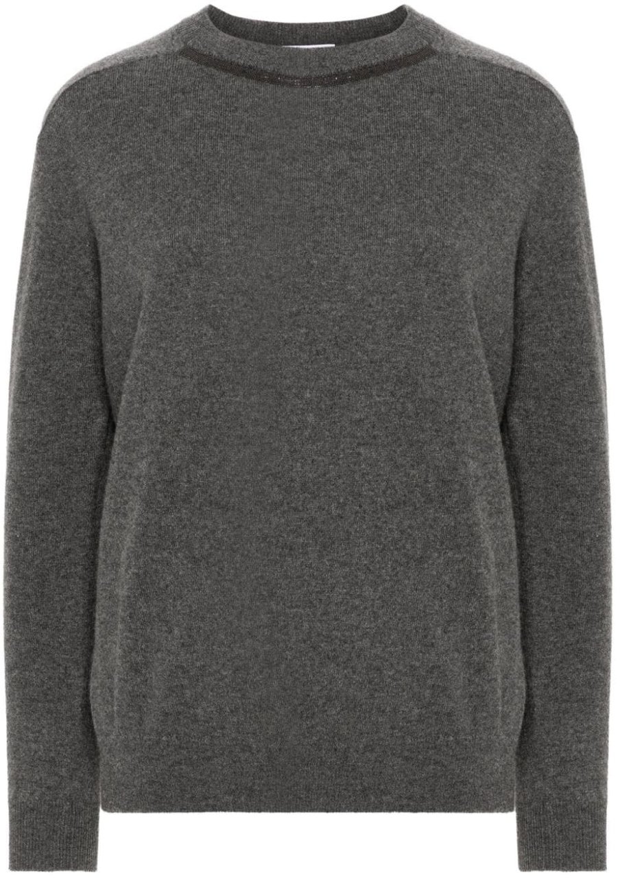 Brunello Cucinelli Girocollo M/l Grijs