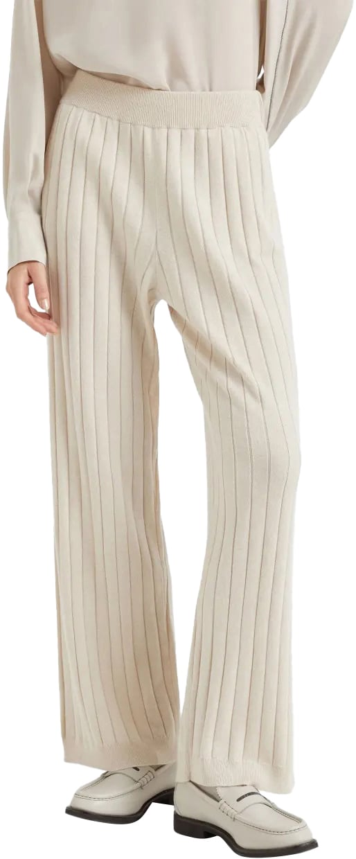 Brunello Cucinelli Pantalone Beige