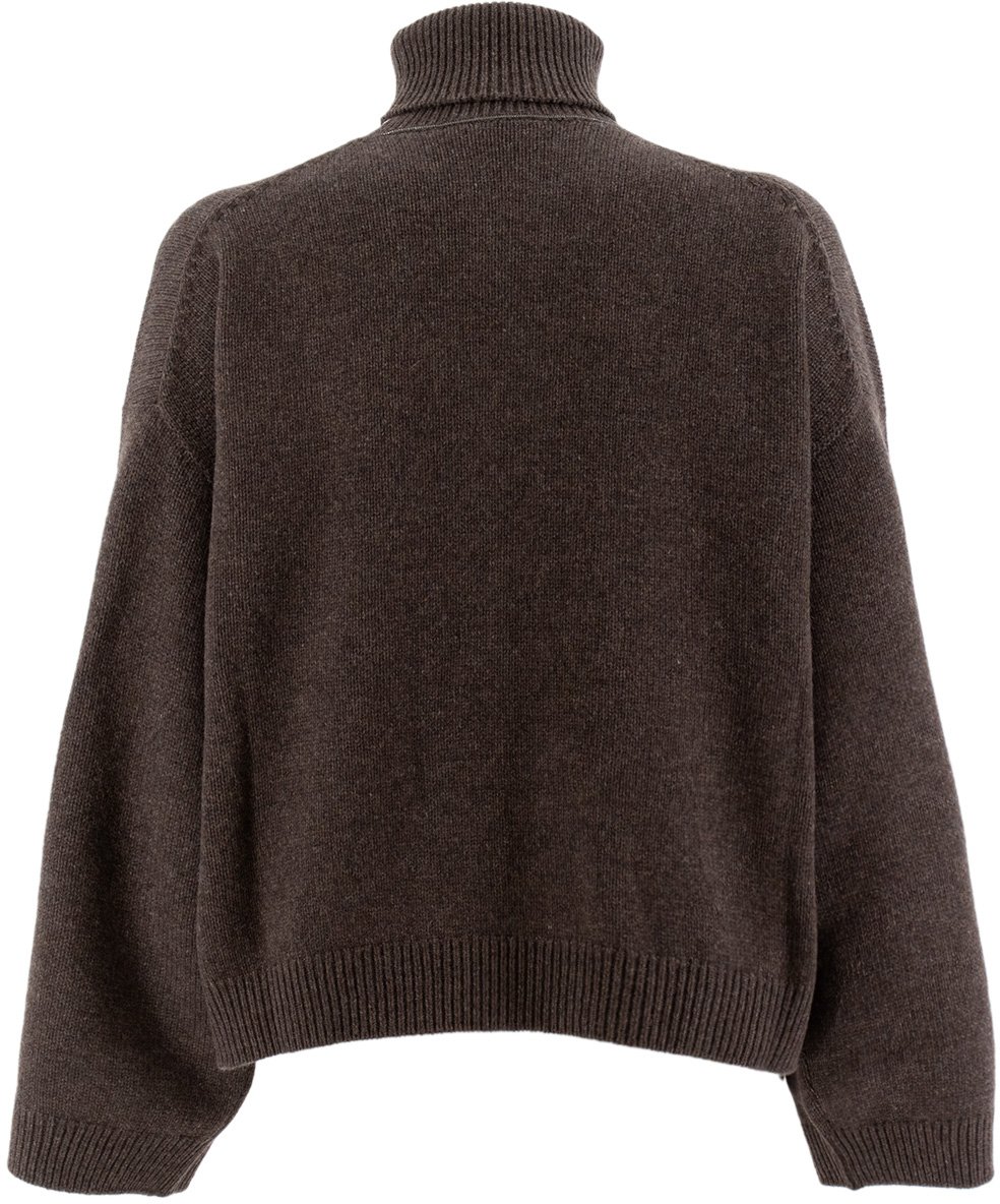 Brunello Cucinelli High neck jumper Bruin