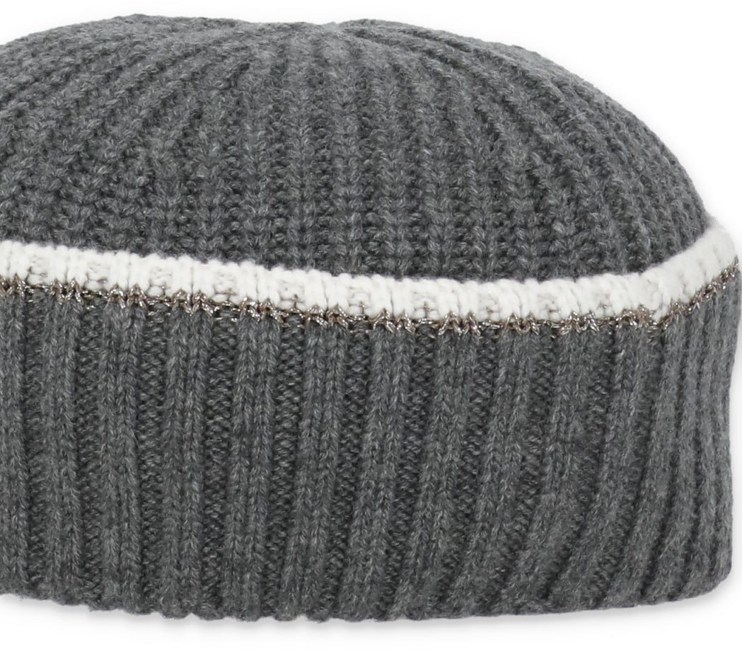 Brunello Cucinelli Hats Grey Grijs