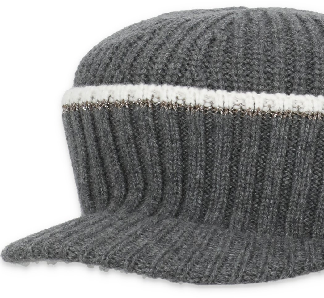 Brunello Cucinelli Hats Grey Grijs