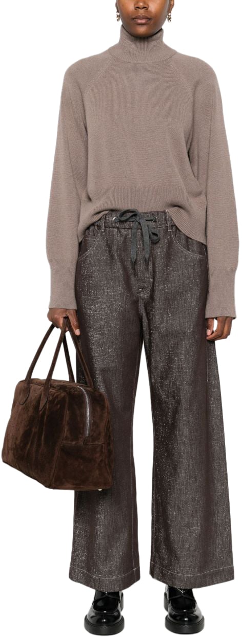 Brunello Cucinelli Sweaters Dove Grey Grijs