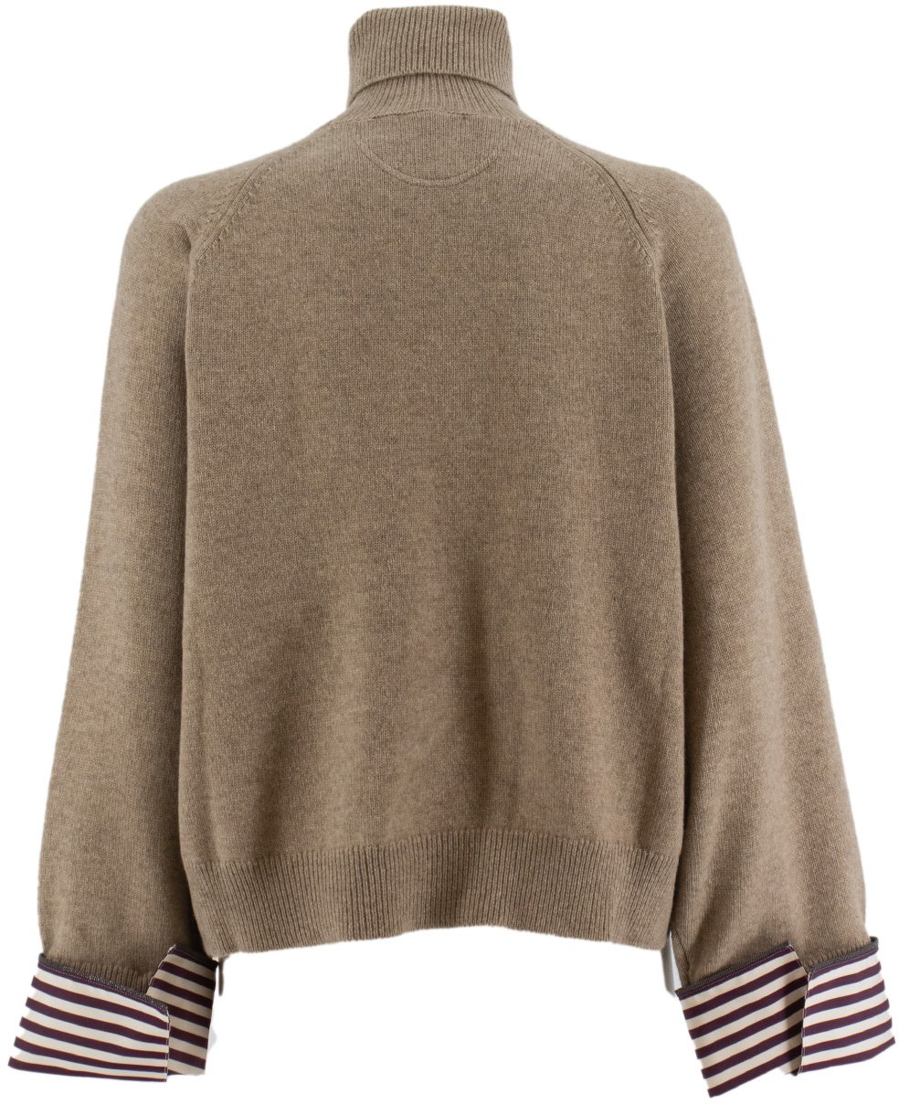 Brunello Cucinelli Turtleneck sweater Bruin