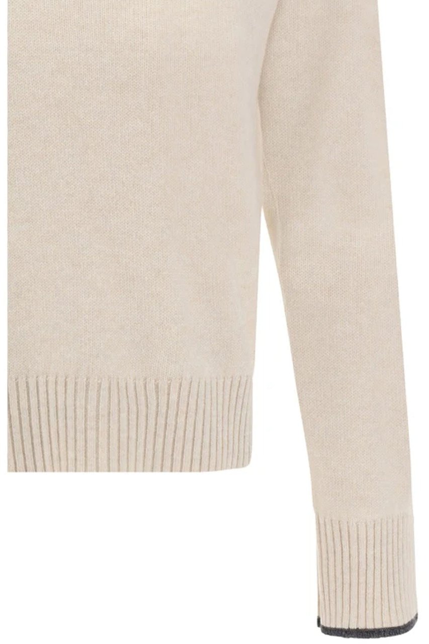 Brunello Cucinelli Brunello Cucinelli Cashmere Sweater Beige