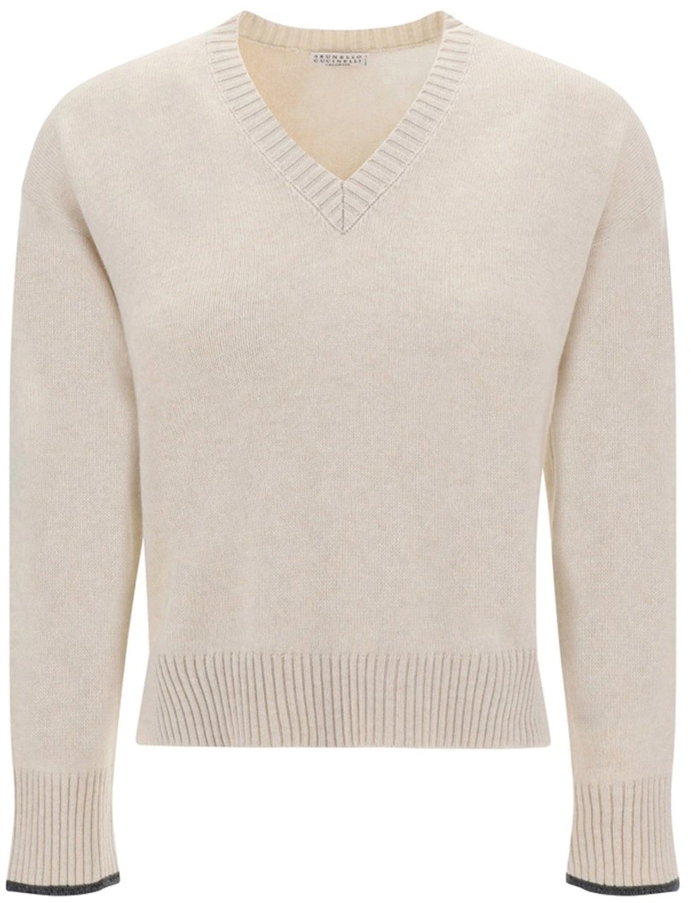 Brunello Cucinelli Brunello Cucinelli Cashmere Sweater Beige
