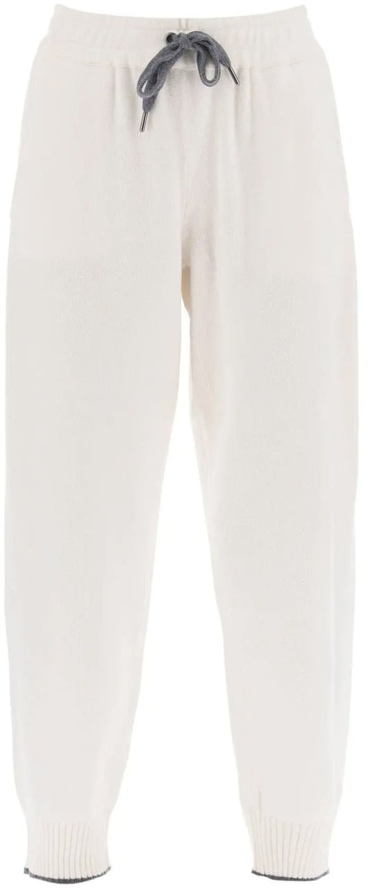 Brunello Cucinelli Brunello Cucinelli Cashmere Jogging Pants Wit