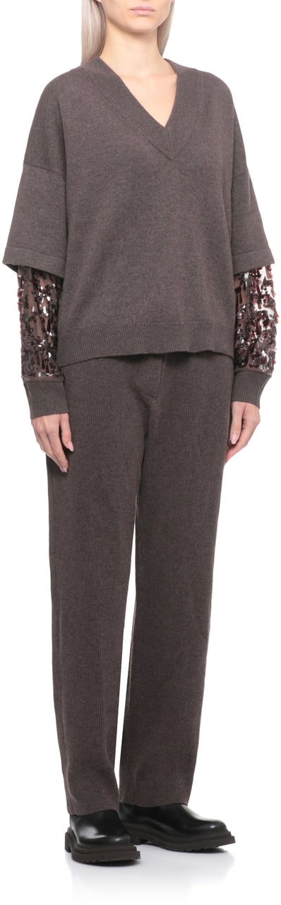 Brunello Cucinelli Sweaters Brown Bruin