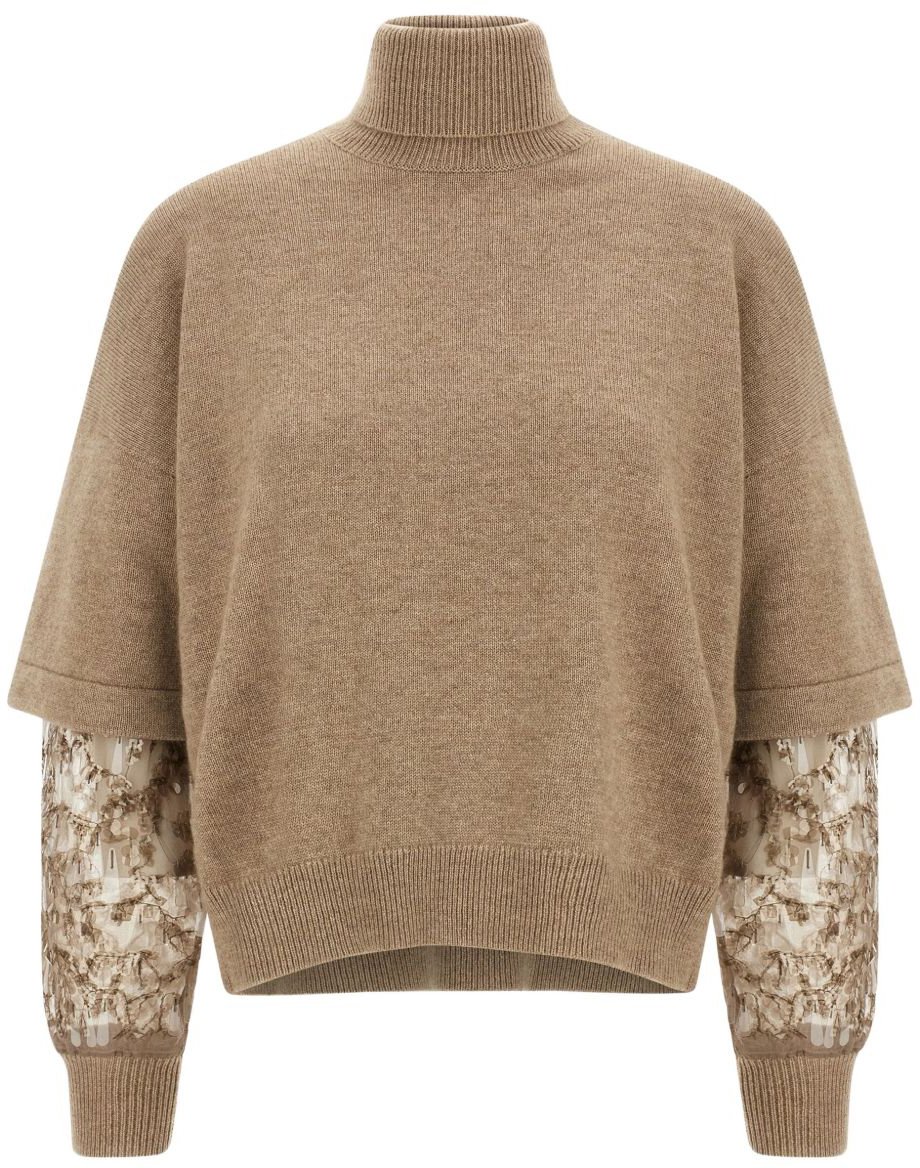 Brunello Cucinelli Sweaters Brown Bruin