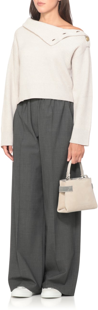 Brunello Cucinelli Sweaters Grey Grijs