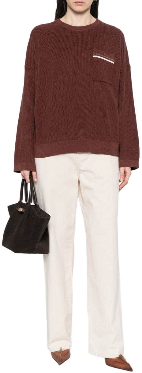 Brunello Cucinelli Sweaters Red Rood