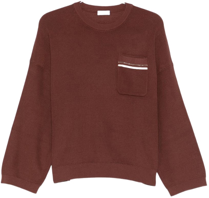 Brunello Cucinelli Sweaters Red Rood