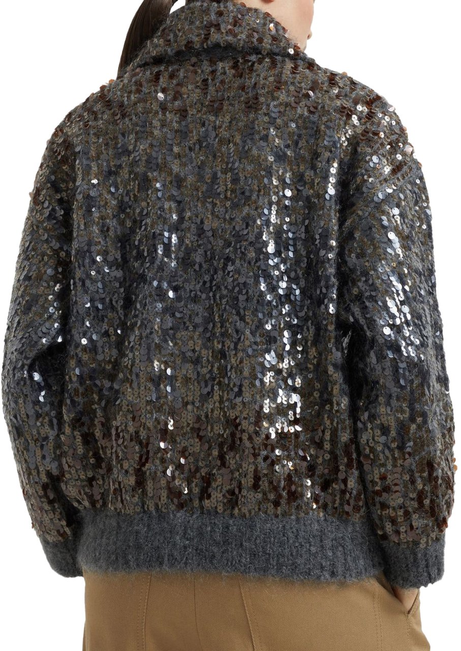 Brunello Cucinelli Sweaters Grey Grijs