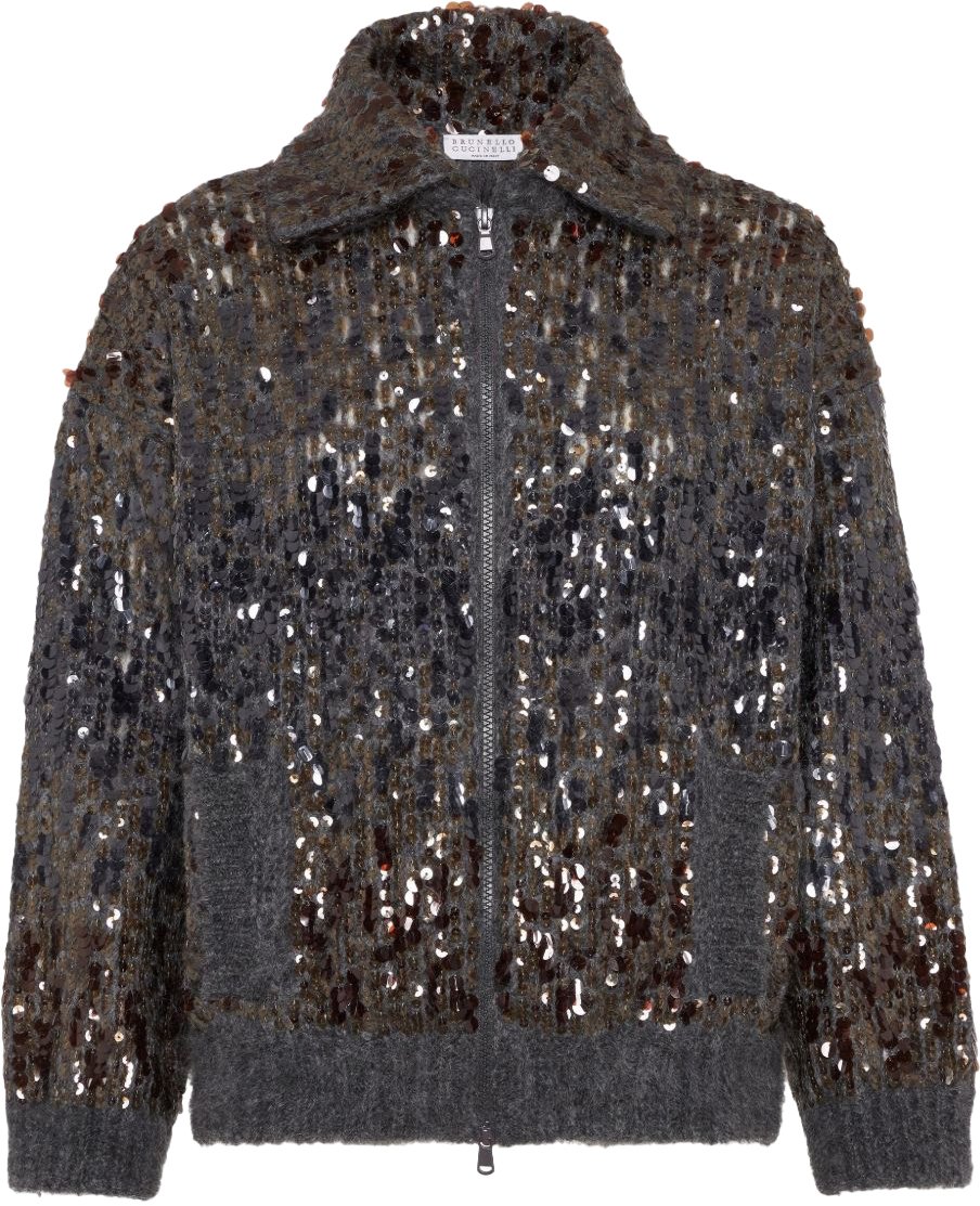 Brunello Cucinelli Sweaters Grey Grijs
