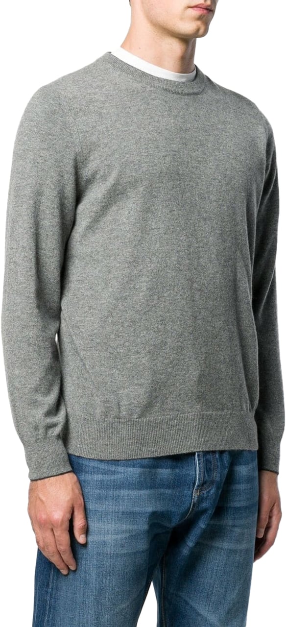 Brunello Cucinelli Girocollo M/l Grijs