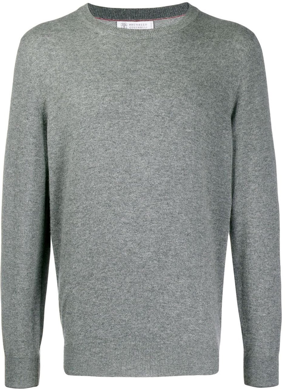 Brunello Cucinelli Girocollo M/l Grijs