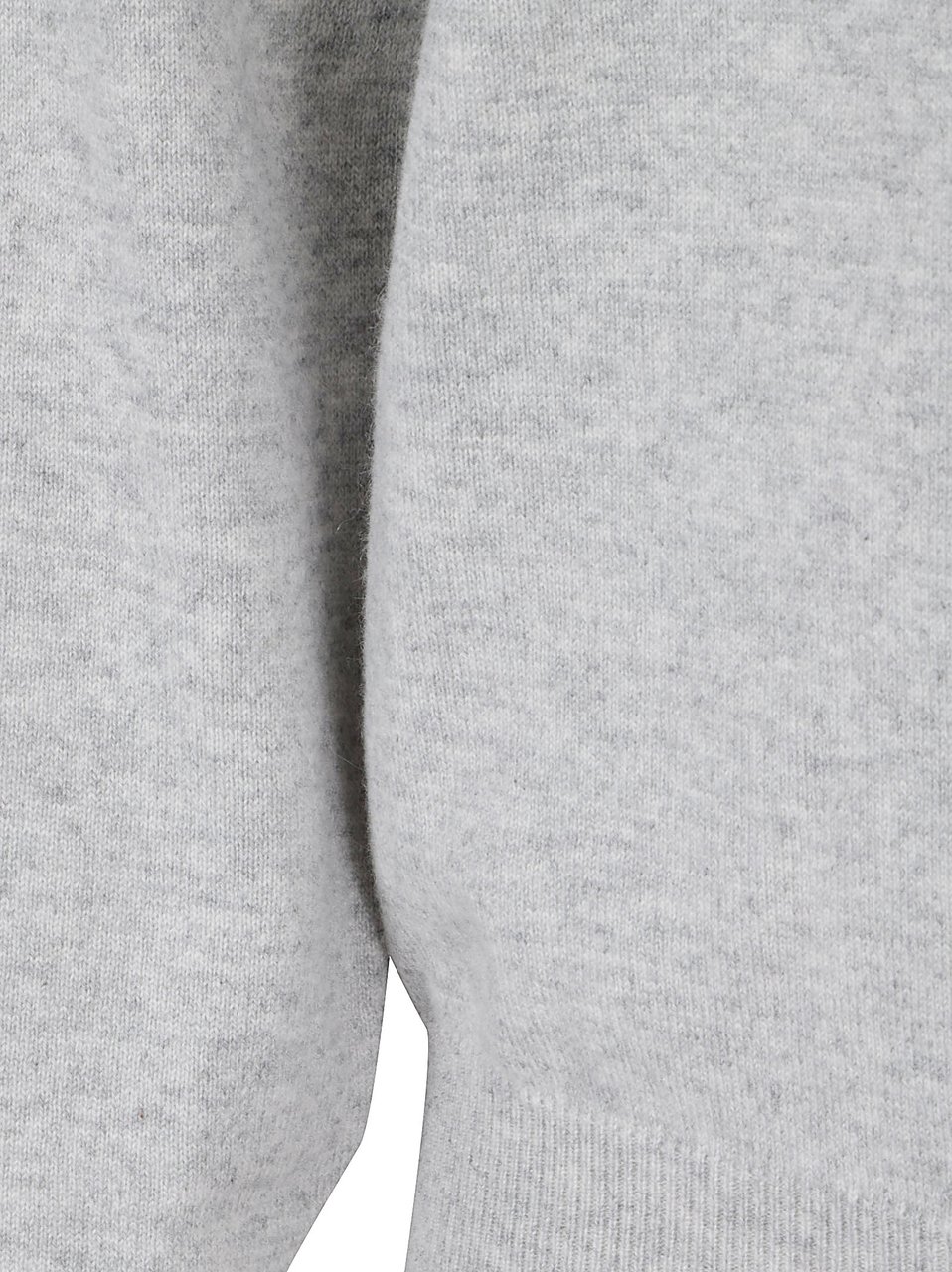Brunello Cucinelli Fine-Knit Cashmere Sweater with Minimalist Design Grijs