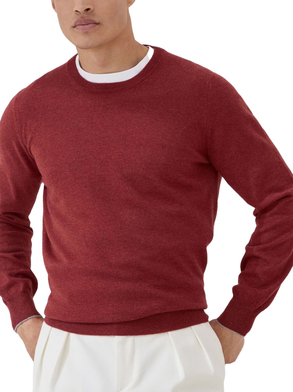 Brunello Cucinelli Sweaters Red Rood