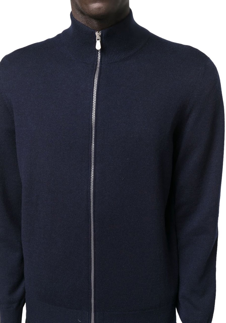 Brunello Cucinelli Sweaters Blue Blauw