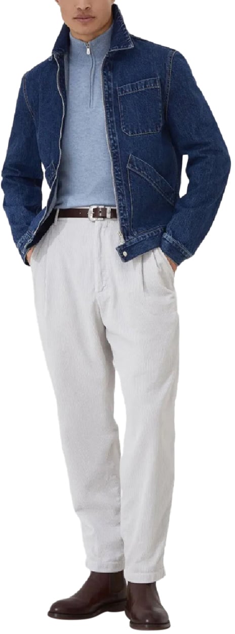 Brunello Cucinelli lupetto c/zip m/l divers Divers