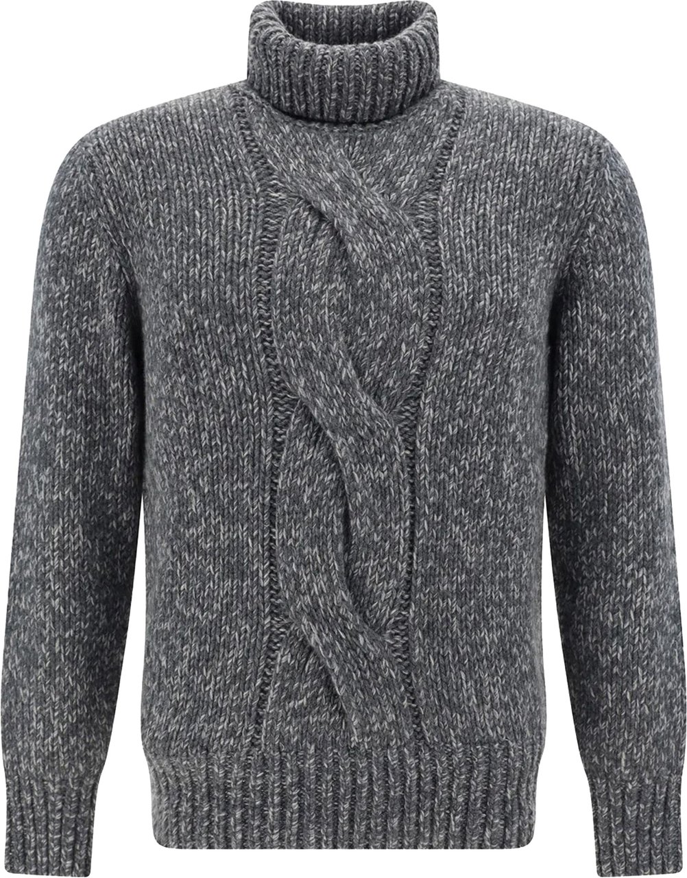 Brunello Cucinelli High Neck Sweater Grijs