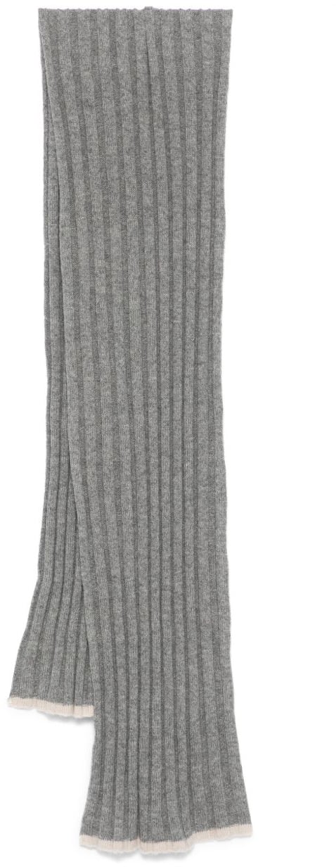 Brunello Cucinelli Scarfs Grey Grijs