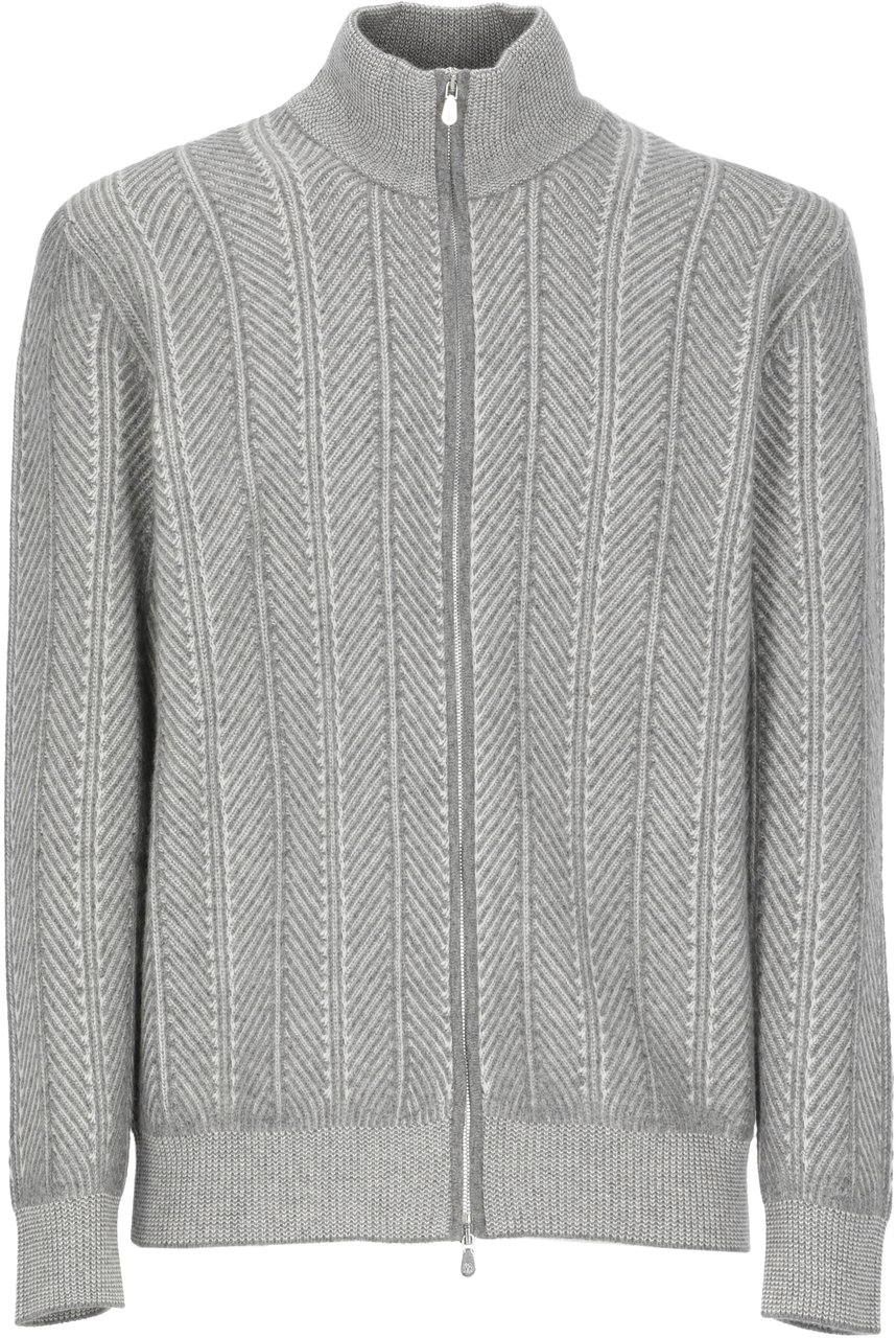 Brunello Cucinelli Sweaters Grey Grijs
