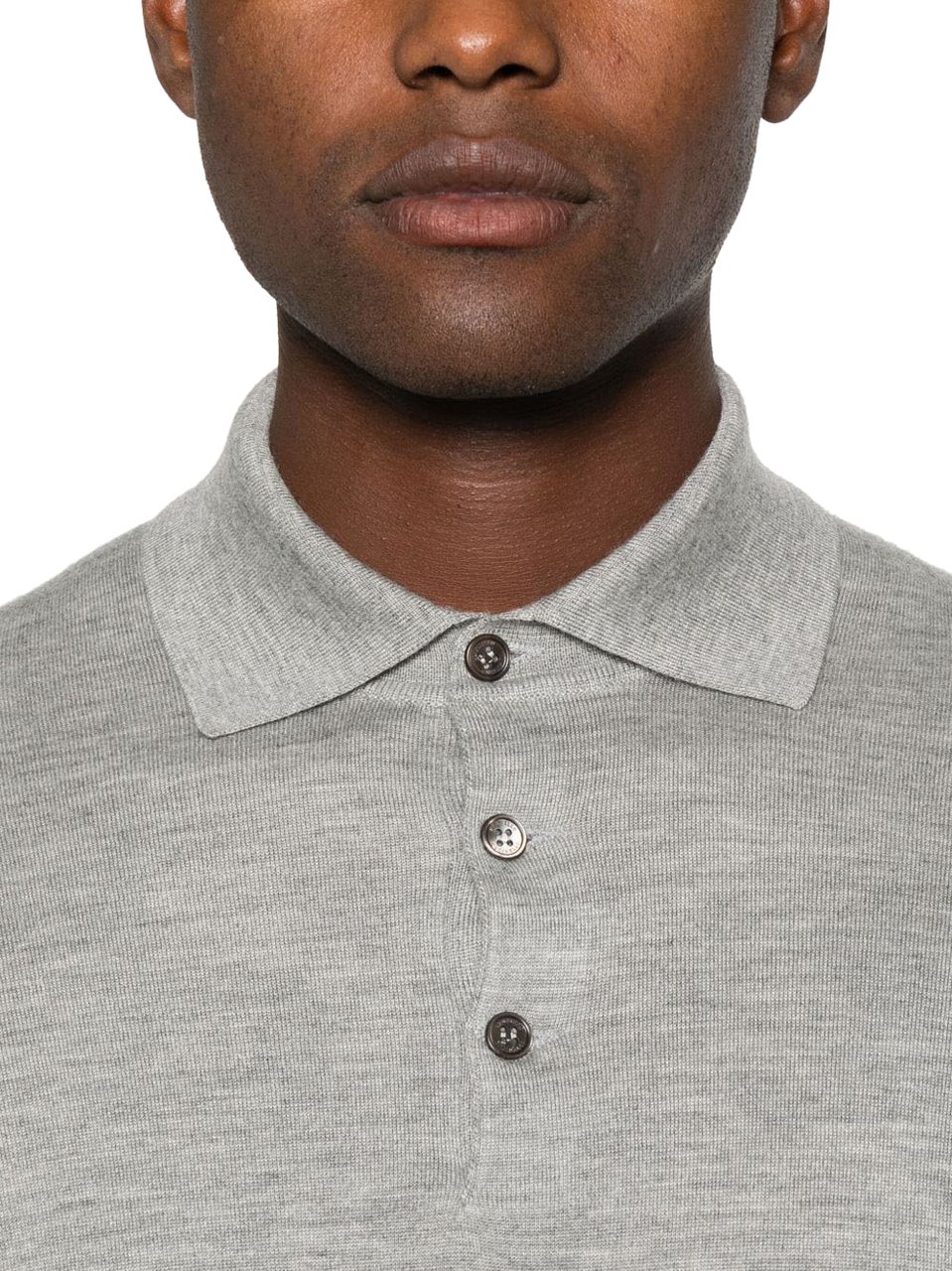 Brunello Cucinelli T-Shirts And Polos Light Grey Grijs